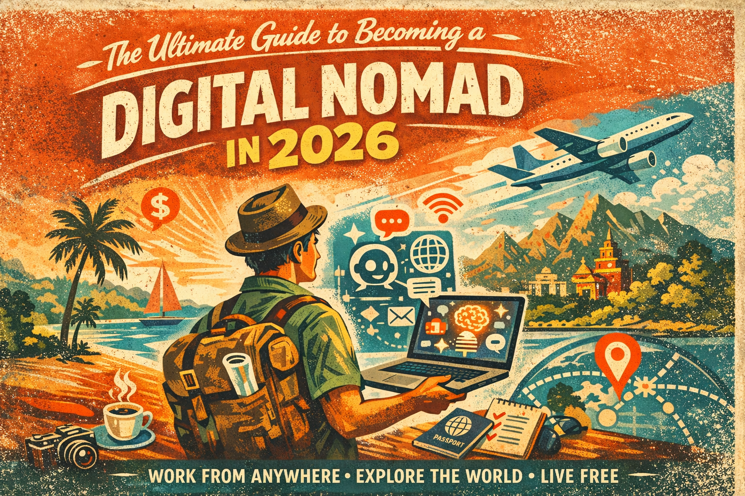 The Ultimate Guide to Becoming a Digital Nomad in 2026 - Freedom of ...